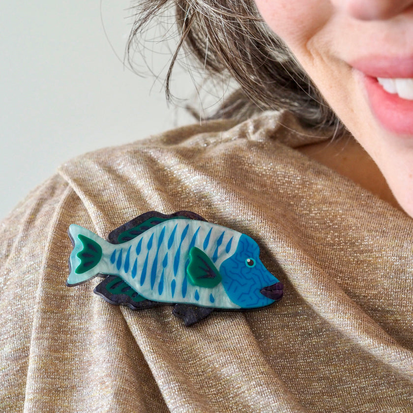 Maori Wrasse Brooch