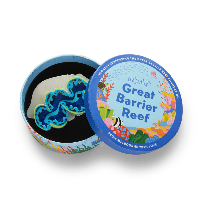 Giant Clam Brooch