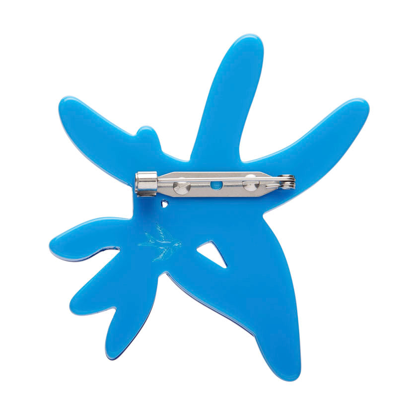 Blue Seastar Brooch