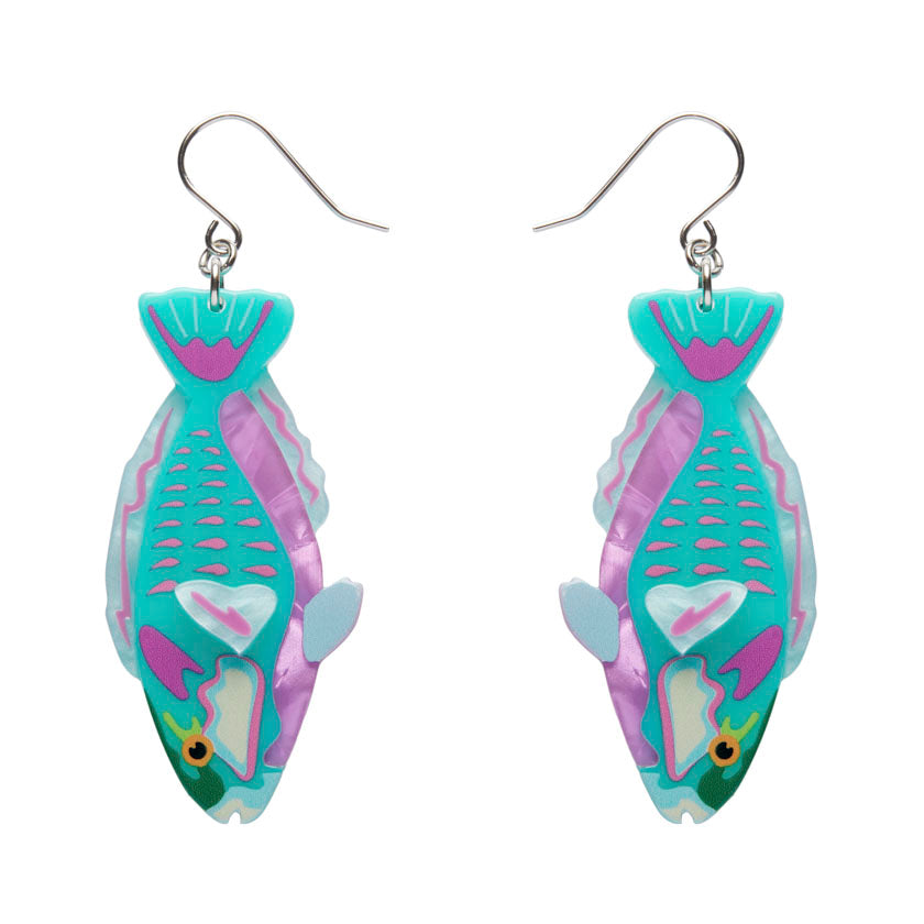 Bleeker's Parrotfish Drop Earrings