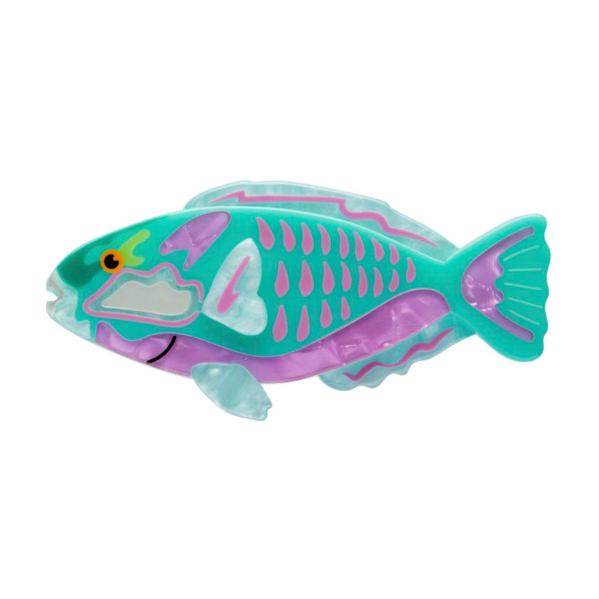 Bleeker's Parrotfish Brooch