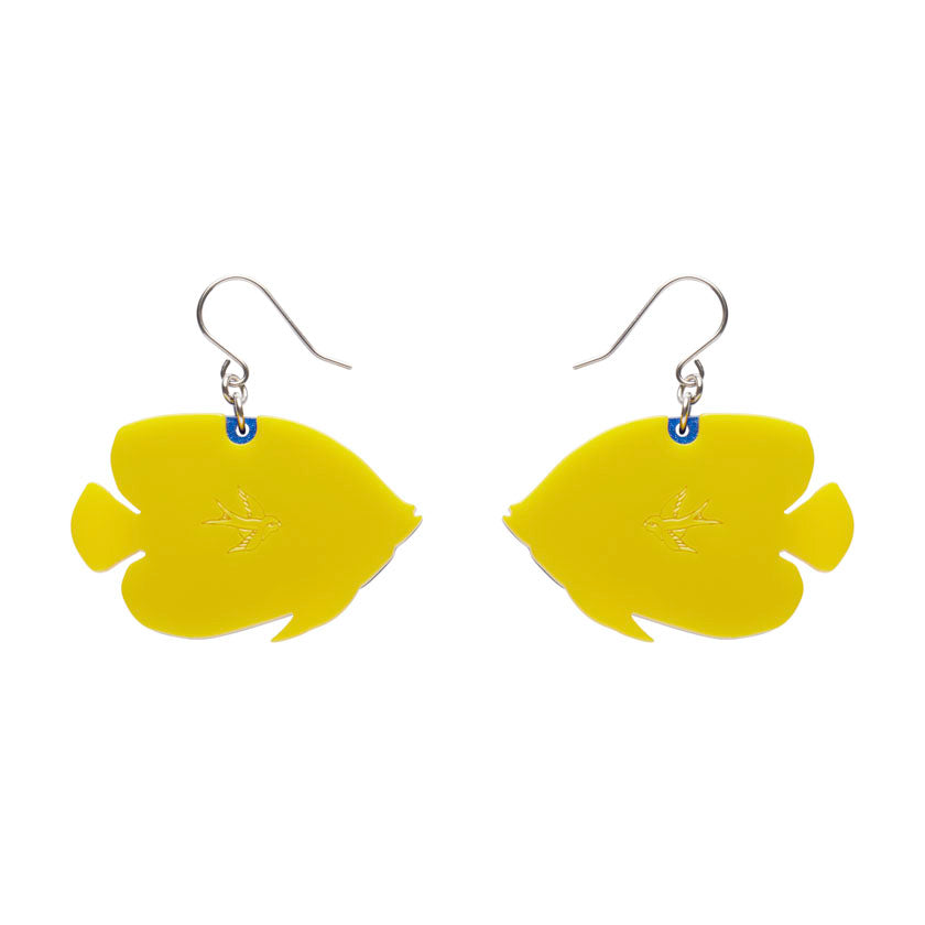 Emperor Angelfish Drop Earrings