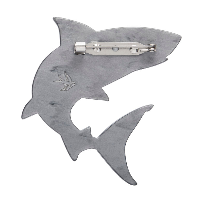 Tiger Shark Brooch
