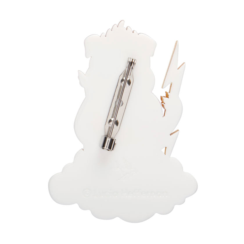 The Pious Pug Brooch