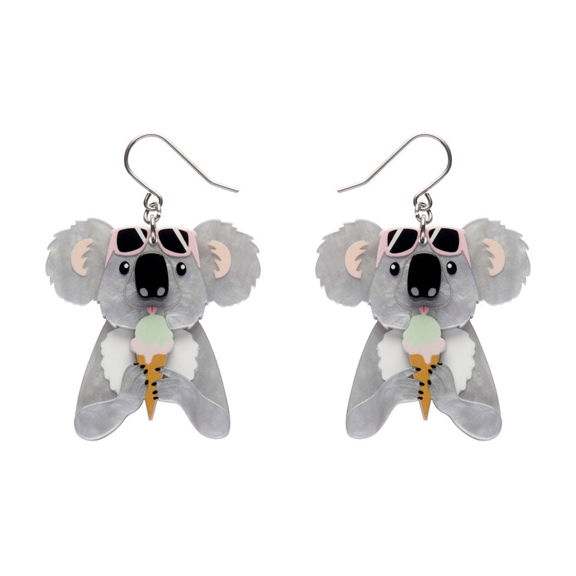 The Sweetest Koala Drop Earrings
