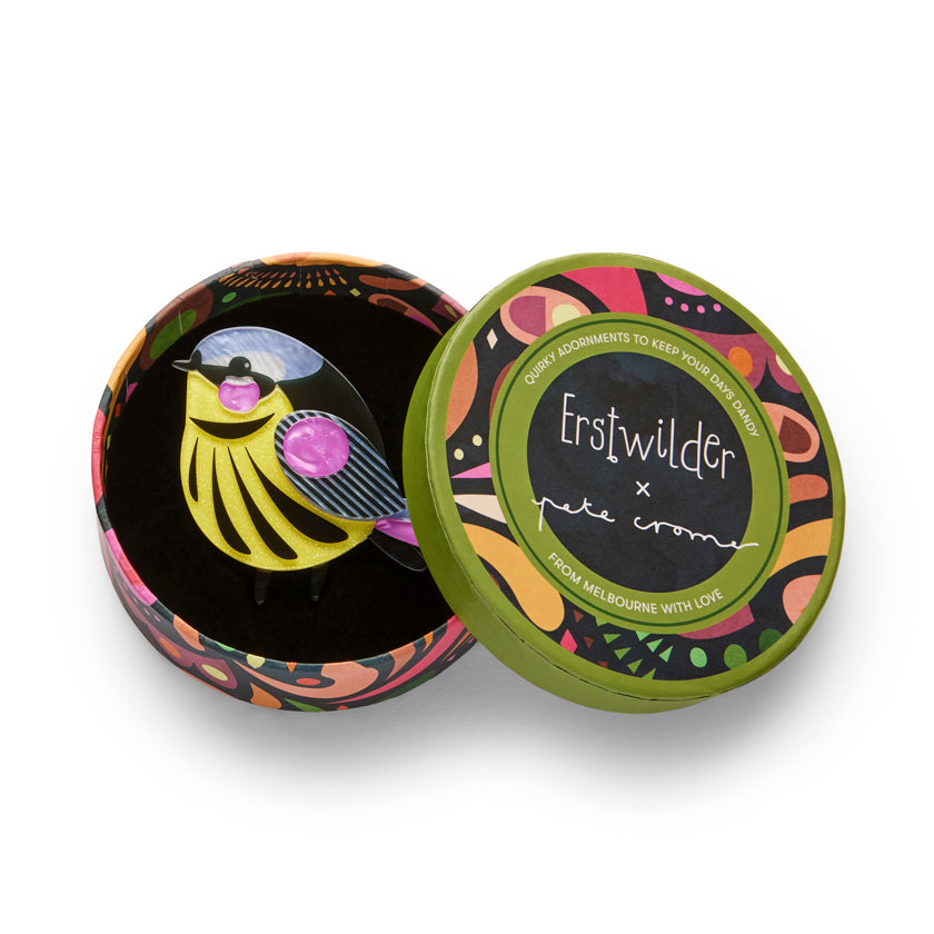 The Melodious Magnolia Warbler Brooch GWP ADD TO BASKET OF £65 OR OVER TO BECOME FREE