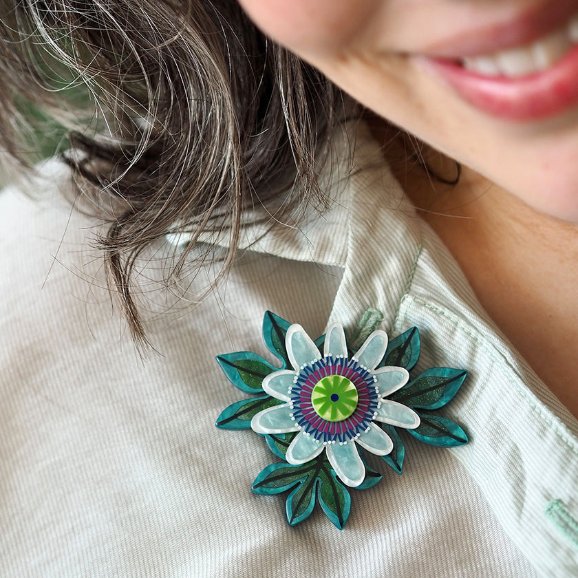 Passionate Petals Brooch GWP ADD TO BASKET OF £70 OR OVER TO BECOME FREE