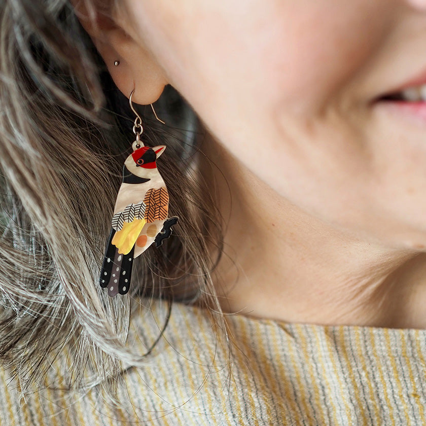 Go for Goldfinch Drop Earrings