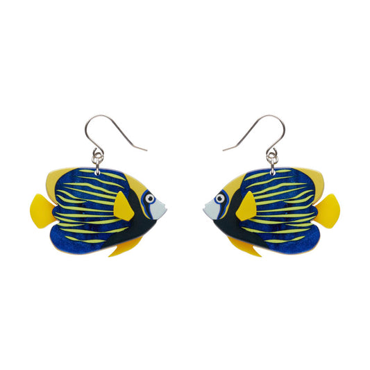 Emperor Angelfish Drop Earrings