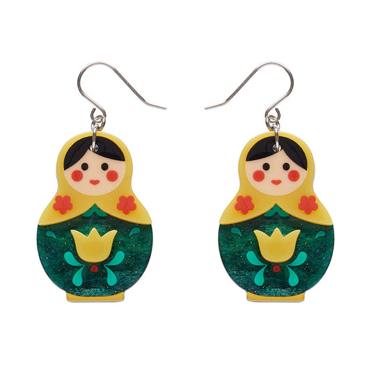 Matryoshka Memories Drop Earrings